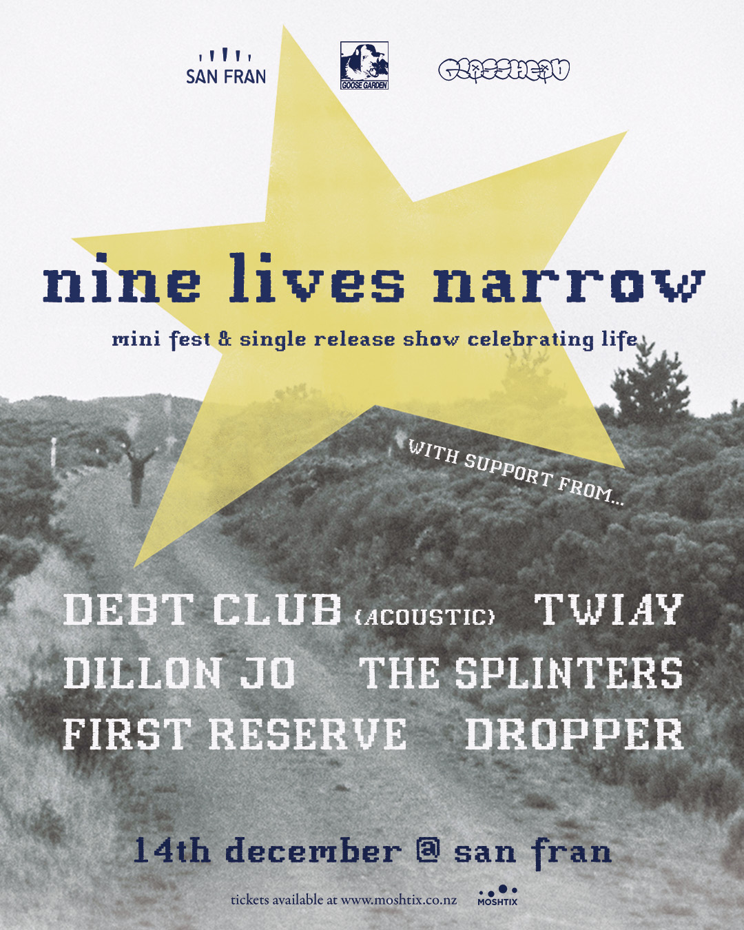 NINE LIVES NARROW SHOW